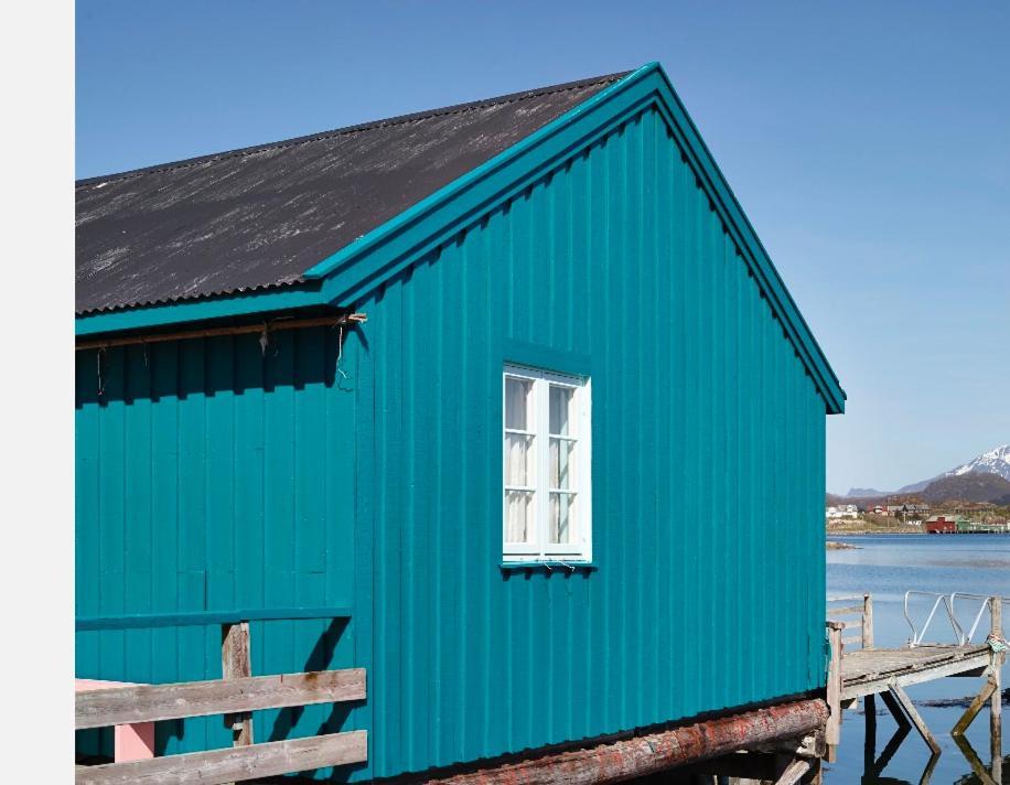 Kraemmervika Rorbuer - The Blue Pearl #3 Leilighet Ballstad Eksteriør bilde